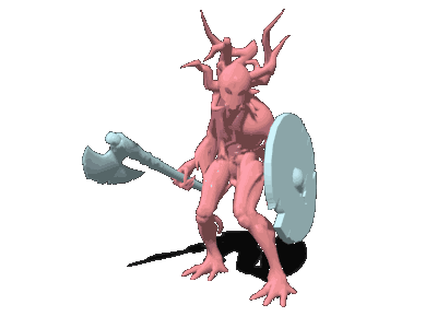 动作合集-奥丁英灵殿$怪物$噬魂族-盾斧兵$idle.gif